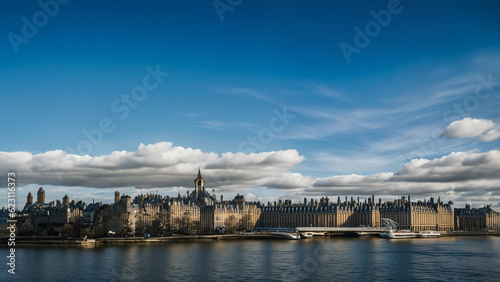 Fototapeta Naklejka Na Ścianę i Meble -  The London Eye ferris wheel in London, UK