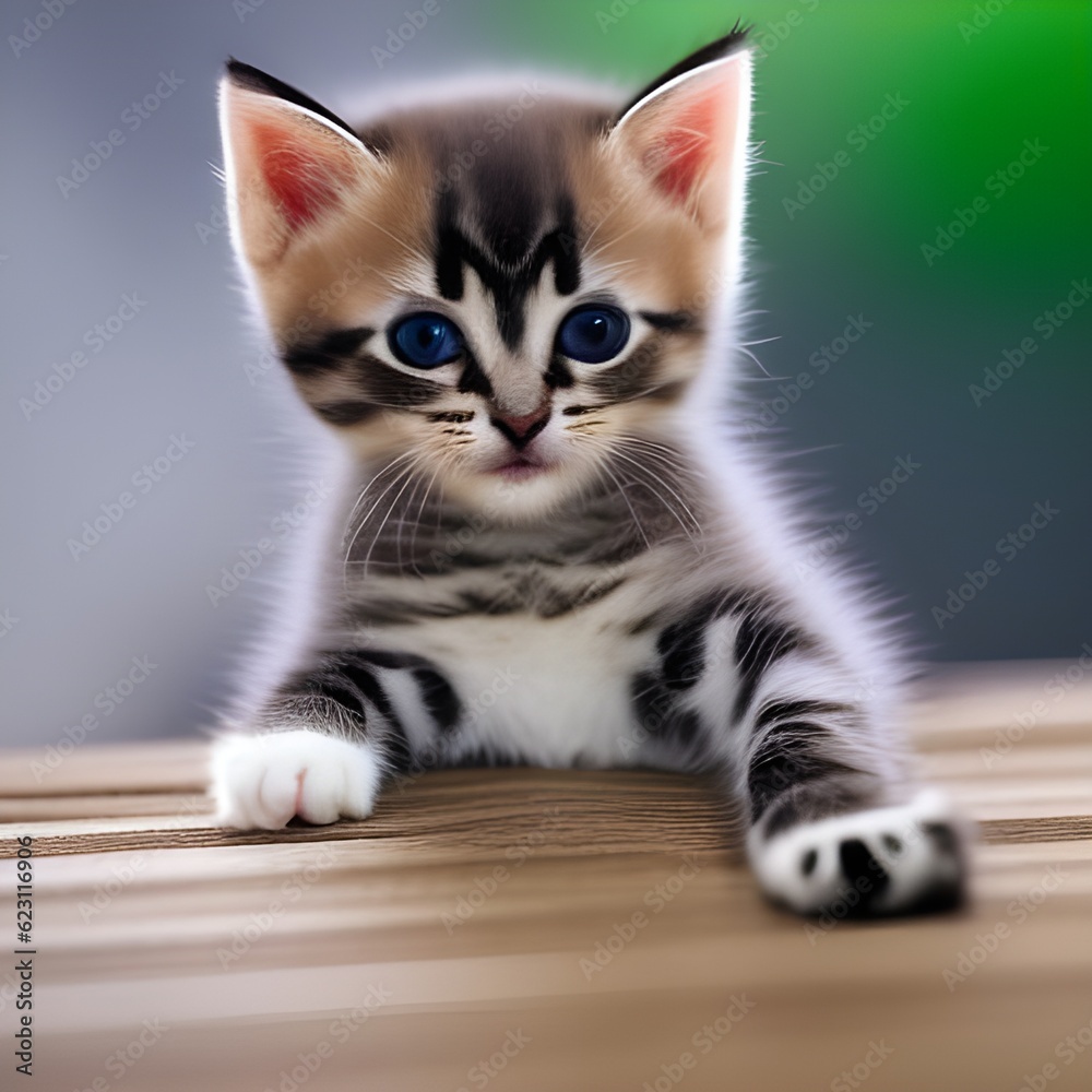 Fototapeta premium portrait of a cat