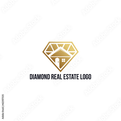 diamond real estate logo