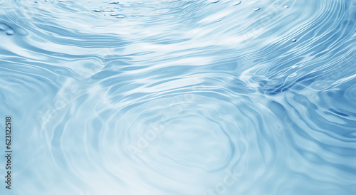 Above of abstract water wave background.copy space for product design.generative ai images.
