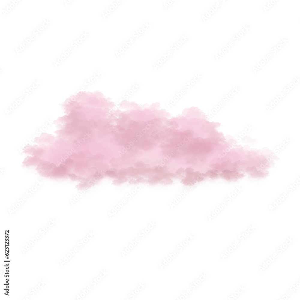 Cloud Watercolor Style