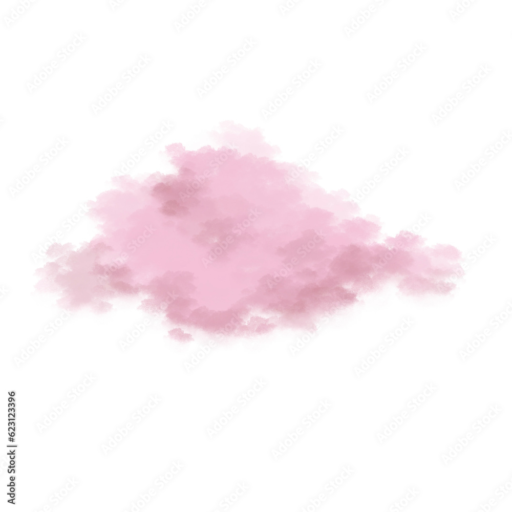 Cloud Watercolor Style