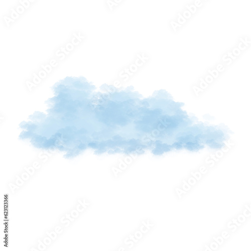 Cloud Watercolor Style