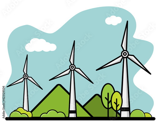 Wind turbine renewable energy 