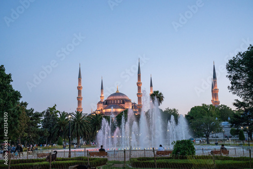 blue mosque city