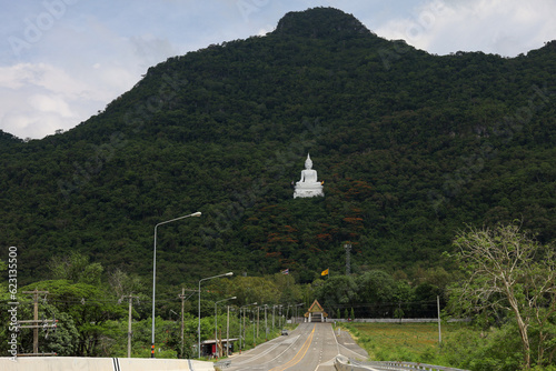 The Wat Thep Phithak Punnaram is famous in thailand