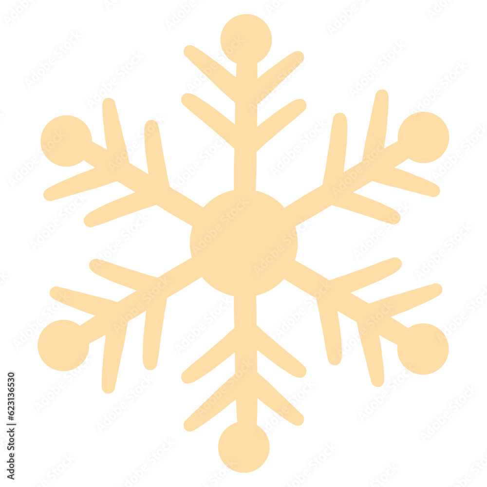 snowflake on a white background snowflake on a white background