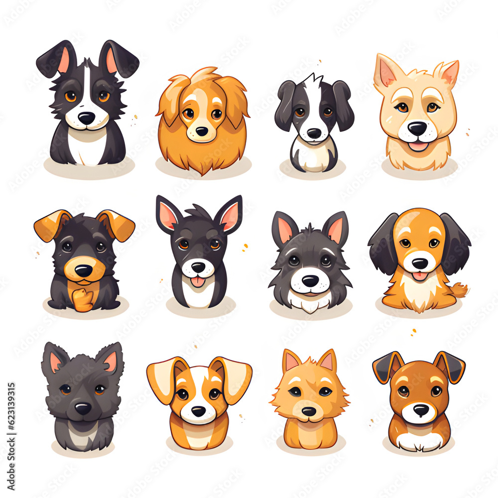 set of animals, PET ICON set of animals, PET ICON