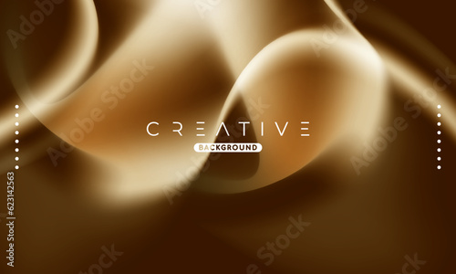 Abstract liquid gradient Background. Fluid color mix. Gold vivid Color blend. Modern Design Template For Your ads, Banner, Poster, Cover, Web, Brochure, and flyer. Vector Eps 10