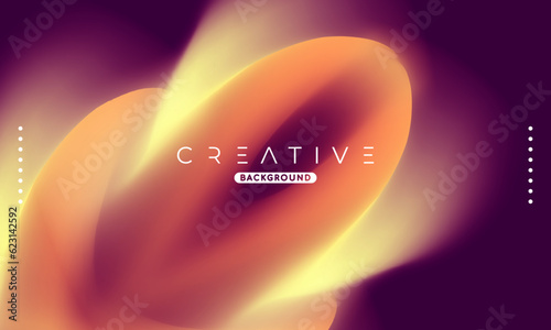 Abstract liquid gradient Background. Fluid color mix. Orange and Purple vivid Color blend. Modern Design Template For Your ads, Banner, Poster, Cover, Web, Brochure, and flyer. Vector Eps 10