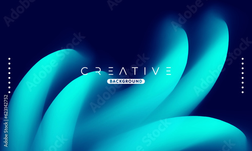Abstract liquid gradient Background. Fluid color mix. Blue vivid Color blend. Modern Design Template For Your ads, Banner, Poster, Cover, Web, Brochure, and flyer. Vector Eps 10