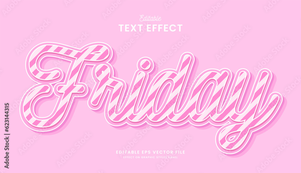 decorative editable cute pink pastel text effect vector design decorative editable cute pink pastel text effect vector design