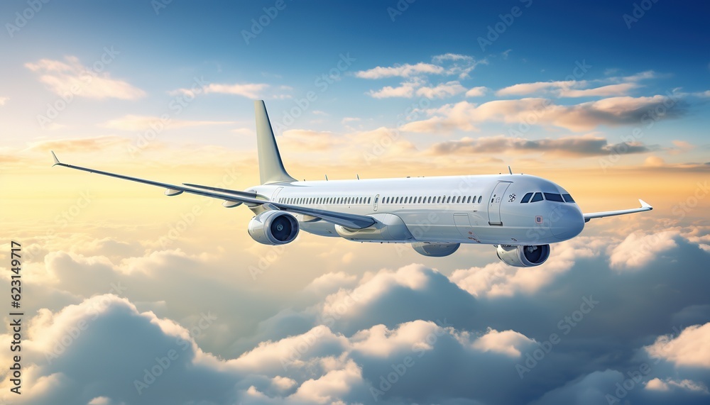 airplane in the sky airplane in the sky