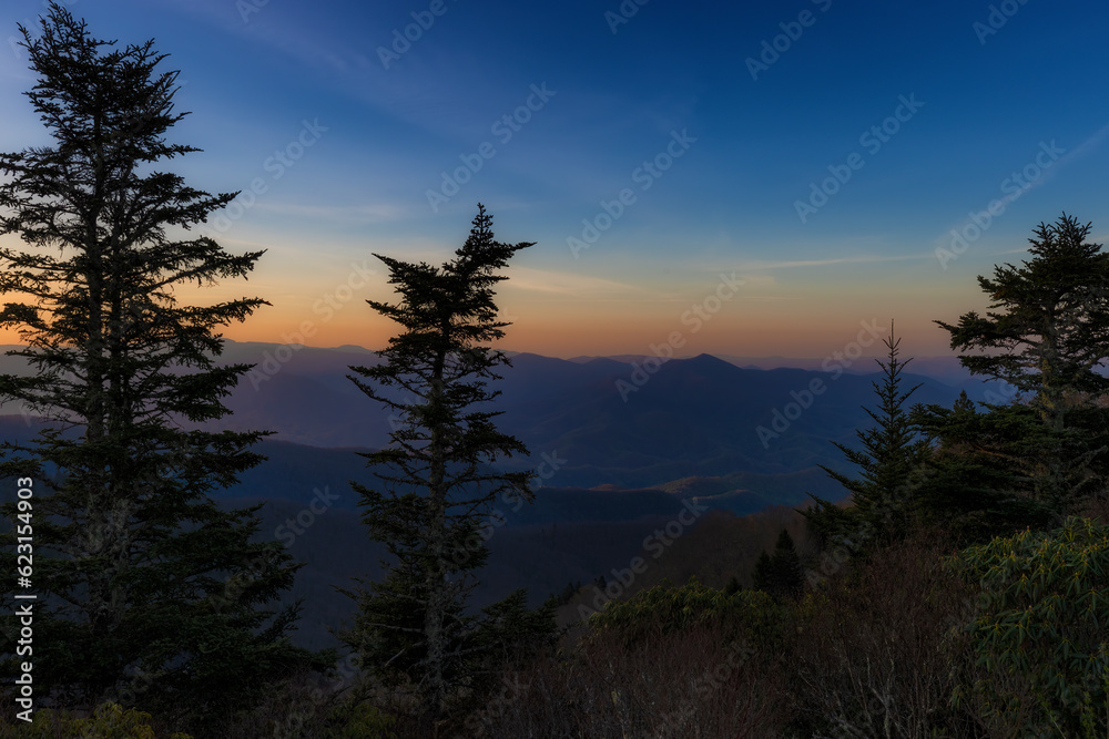 Blue Ridge Parkway in North Carolina, USA Blue Ridge Parkway in North Carolina, USA