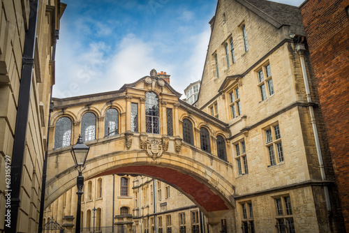 Hertford Bridge known as the Bridge of Sighs  is a skyway joining two parts of Hertford College  Oxford  UK