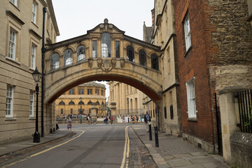 Fototapete Seufzerbrücke Hertford Bridge Oxford Skyway am College  © JTP Photography