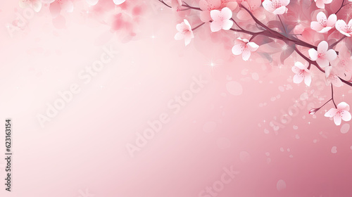 Light Pink Background. Generative AI