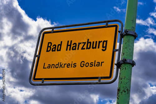 Bad Harzburg Ortsschild