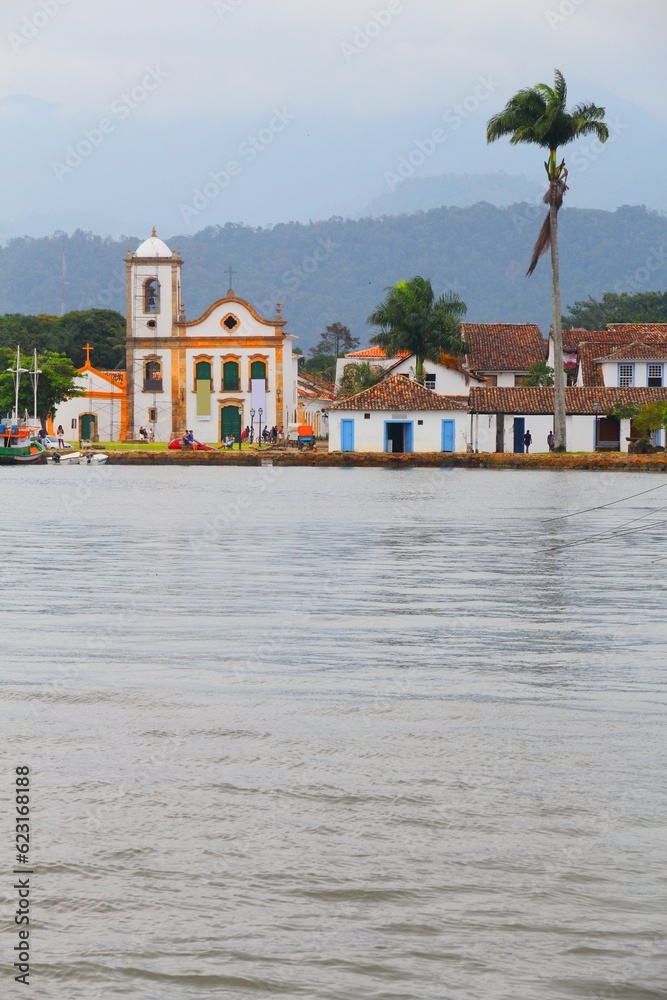 Paraty, Brazil - old town in state of Rio de Janeiro. UNESCO World Heritage Site. Paraty, Brazil - old town in state of Rio de Janeiro. UNESCO World Heritage Site.