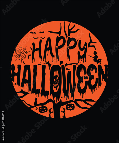 Halloween T-Shirt Design | Halloween Sublimation Digital Design| Halloween Design
