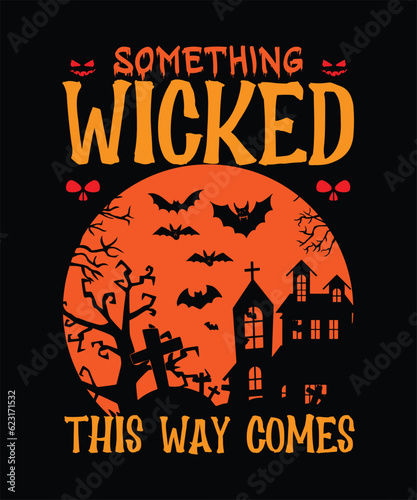 Halloween T-Shirt Design | Halloween Sublimation Digital Design| Halloween Design

