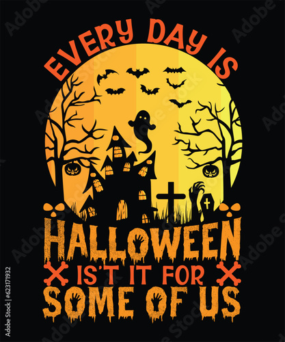 Halloween T-Shirt Design | Halloween Sublimation Digital Design| Halloween Design
