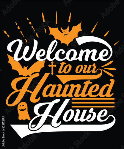 Halloween T-Shirt Design | Halloween Sublimation Digital Design| Halloween Design
