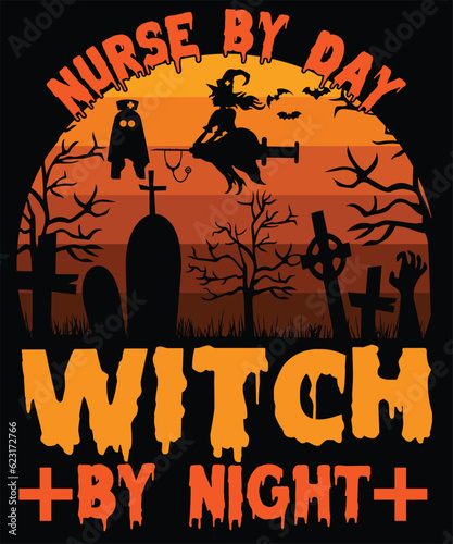 Halloween T-Shirt Design | Halloween Sublimation Digital Design| Halloween Design
