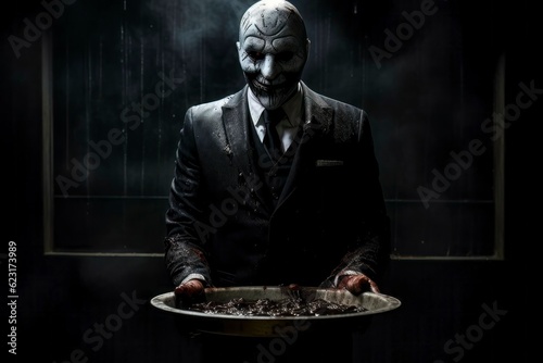 Bloodied Demon with Platter