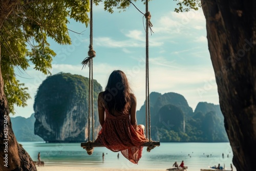 Serene Swing Above Andaman Sea