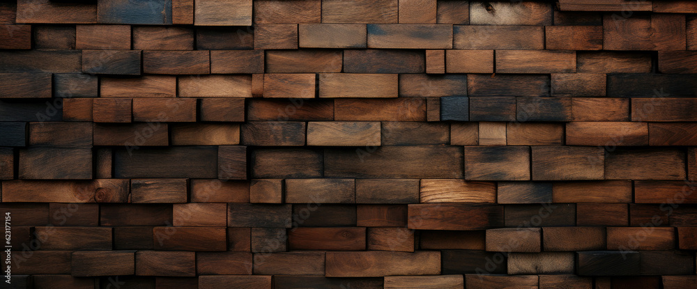 Digital AI Crafts a Masterpiece Background from a Canvas of Colored Wooden Squares Digital AI Crafts a Masterpiece Background from a Canvas of Colored Wooden Squares