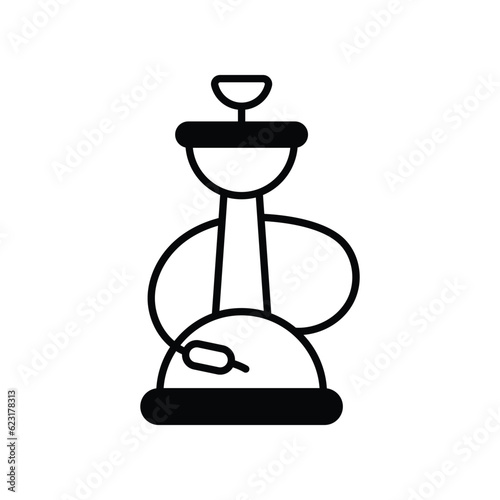 Hukka icon, Vector Stock illustration.