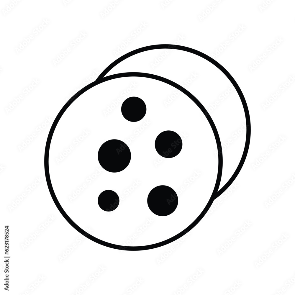 Biscuits icon, Vector Stock illustration. Biscuits icon, Vector Stock illustration.