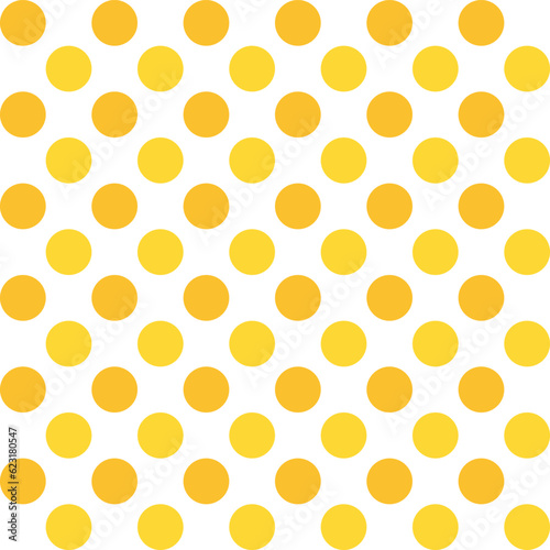 Yellow dot pattern background. Dot pattern background. Polkadot. Dot background. Seamless pattern. for backdrop, decoration, Gift wrapping