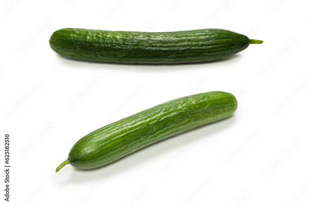 Cucumber isolated on white background. Cucumber isolated on white background.