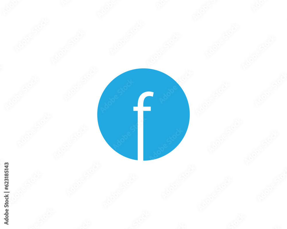 f creative logo design element f creative logo design element
