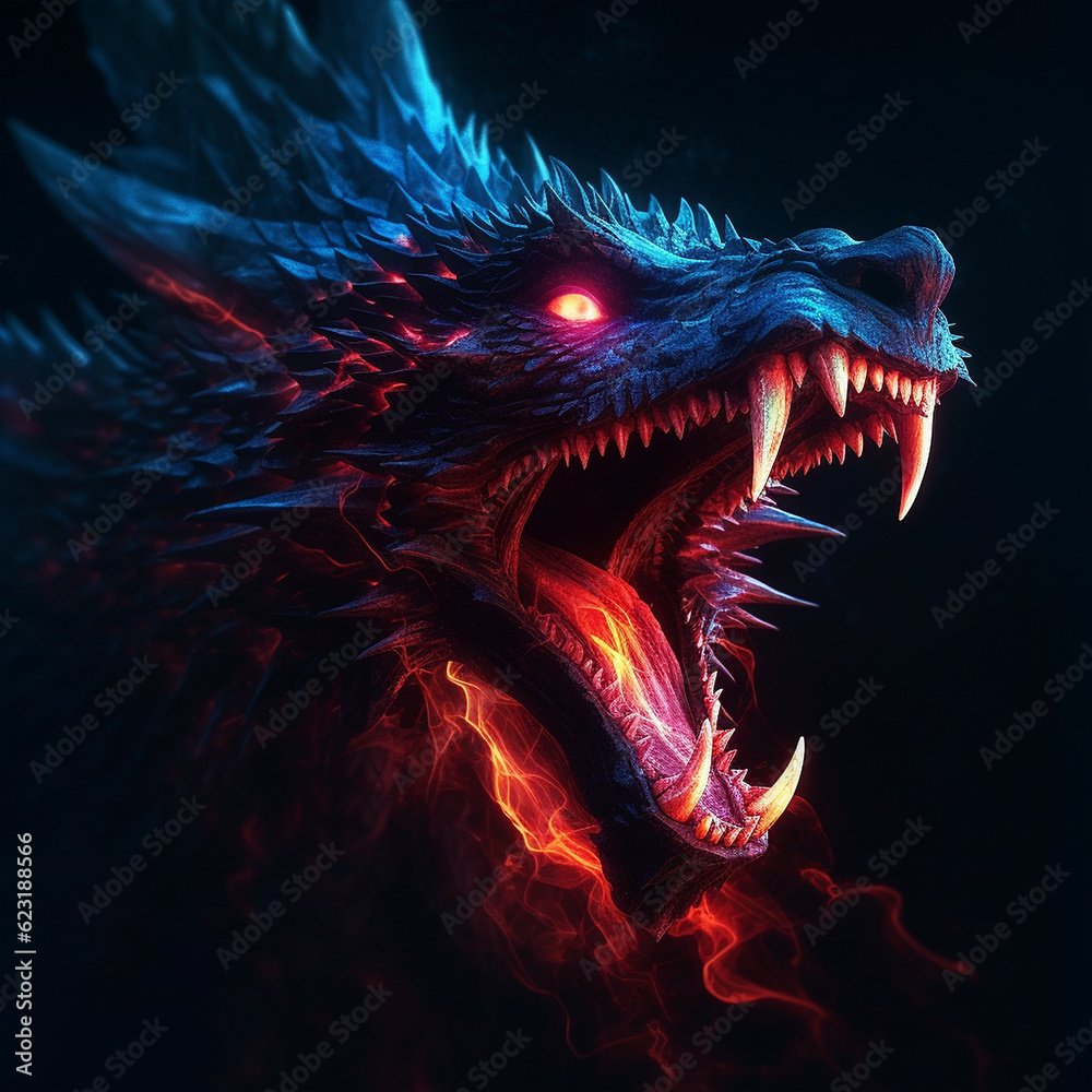 abstract animal images Generative AI abstract animal images Generative AI