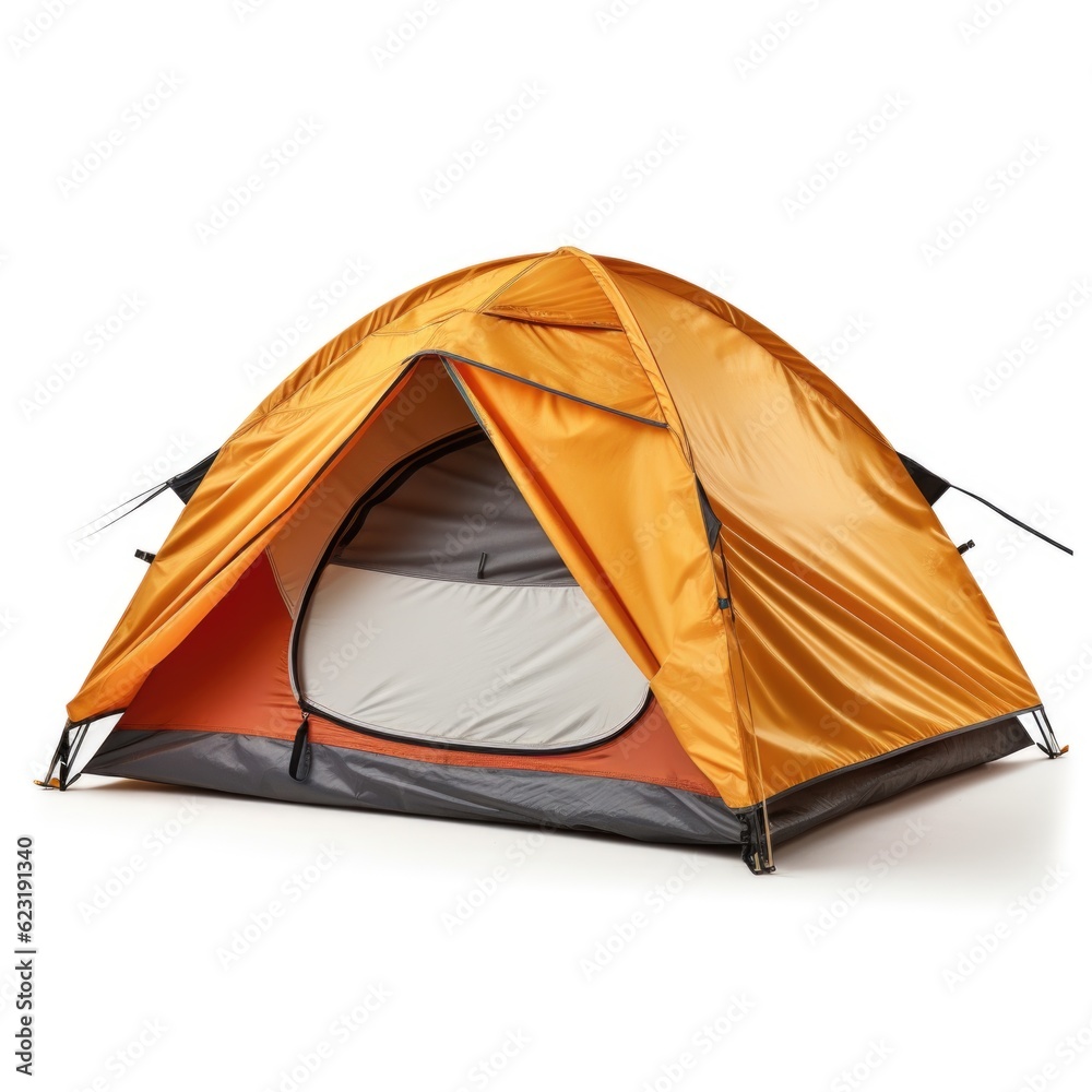 3D Cartoon Tent Isolated on White Background with Clipping Path, Full Depth of Field, and Focus Stacking Generative AI 3D Cartoon Tent Isolated on White Background with Clipping Path, Full Depth of Field, and Focus Stacking Generative AI