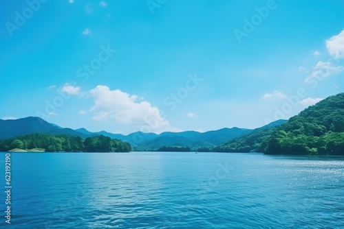 Wallpaper Mural Tranquil Reflections: Japanese Landscape Serenity Generative AI Torontodigital.ca