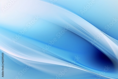 Abstract blue background with smooth lines 