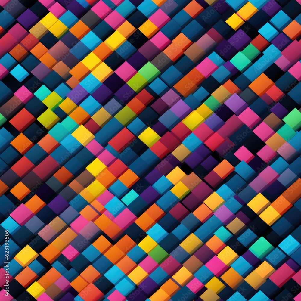 Mosaic Marvel: Mesmerizing Generative AI Pixel Pattern Unveiled Mosaic Marvel: Mesmerizing Generative AI Pixel Pattern Unveiled