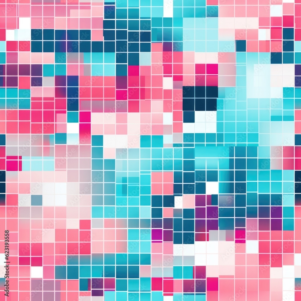 Mosaic Marvel: Mesmerizing Generative AI Pixel Pattern Unveiled Mosaic Marvel: Mesmerizing Generative AI Pixel Pattern Unveiled
