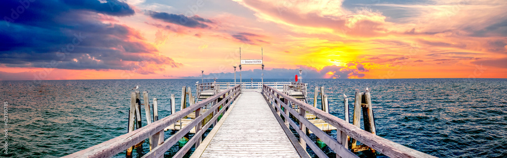 Seebad Wustrow, Ostsee, Deutschland 