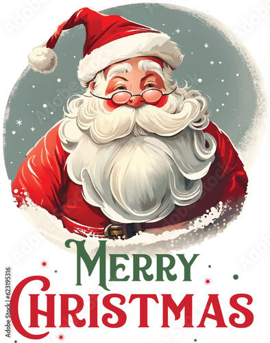 Merry Christmas 25th December wishes vector illustration creative