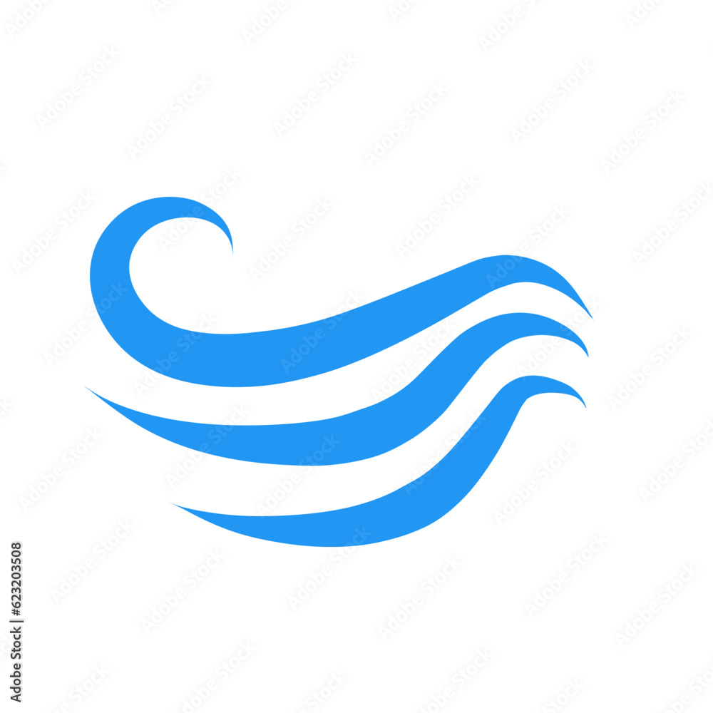 Abstract Swish Wave Shape Abstract Swish Wave Shape