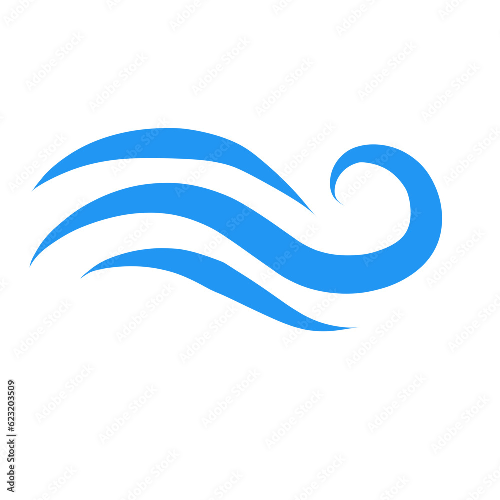 Abstract Swish Wave Shape Abstract Swish Wave Shape