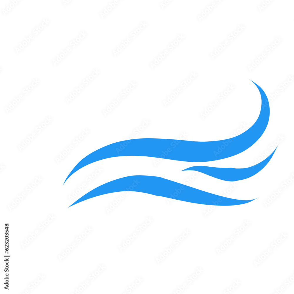Abstract Swish Wave Shape Abstract Swish Wave Shape