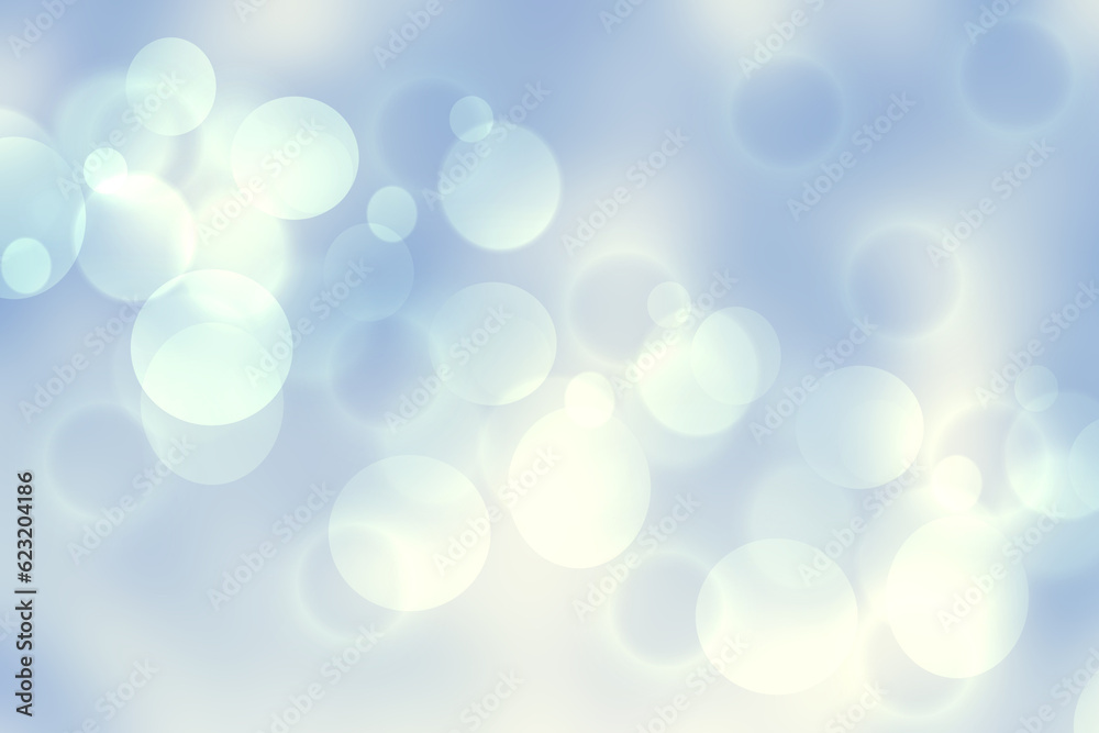 Abstract blurred fresh vivid spring summer light delicate pastel blue turquoise white bokeh background texture with bright circular soft color lights. Card concept. Beautiful backdrop illustration. Abstract blurred fresh vivid spring summer light delicate pastel blue turquoise white bokeh background texture with bright circular soft color lights. Card concept. Beautiful backdrop illustration.