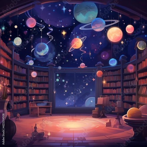 mobile wallpaper with cool, the room has a ceiling full of stars and planets