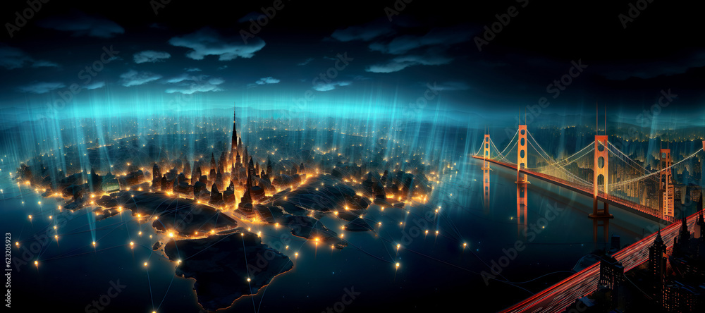 World Wide Web Day celebration. World Wide Web Day template. Banner. Generative AI. World Wide Web Day celebration. World Wide Web Day template. Banner. Generative AI.